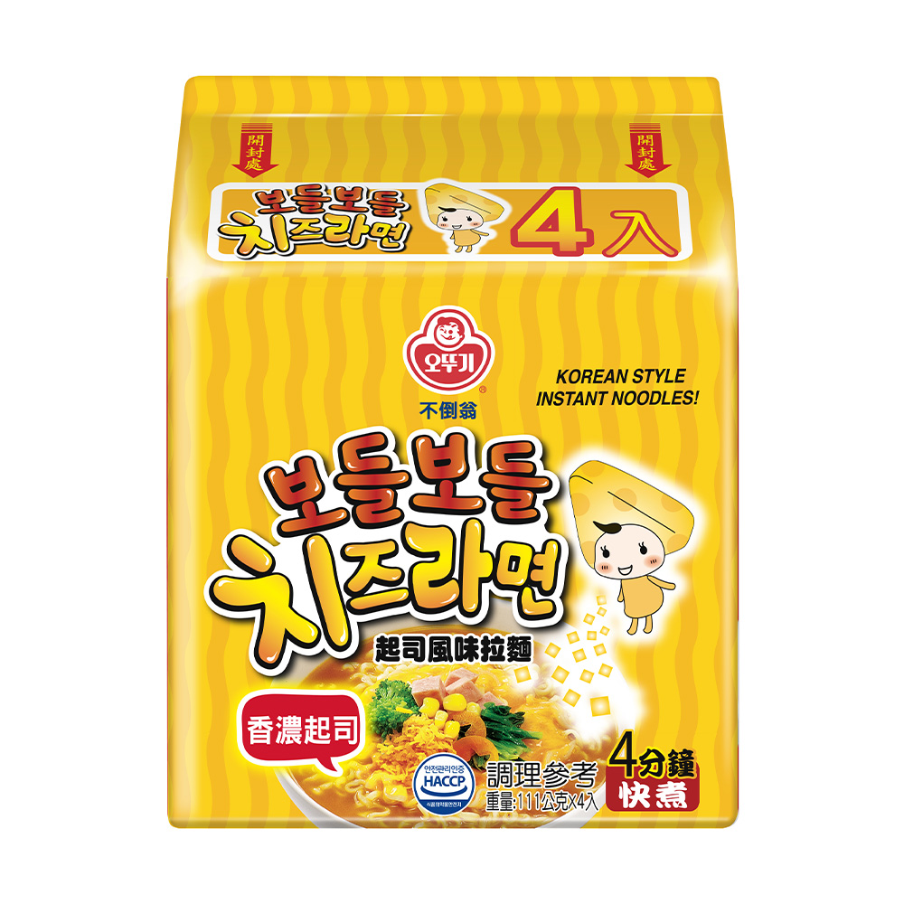 韓國-不倒翁起司風味拉麵(32入箱)